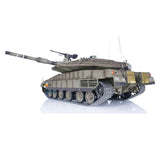 1:16 Heng Long 3958 RC Main Battle Tank IDF Merkava MK IV FPV Upgrade Edition Barrel Recoil Radio Battery RTR Toys Model