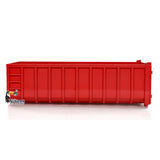 1/14 Red U-shaped Short High Bucket Timber Flatbed High Bucket Standard Bucket for 10x10 Hydraulic Full Dump Truck 8x8 RC Cars