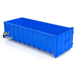 1: 14 Painted Timber Flatbed High Bucket for 10x10 RC Hydraulic Full Dumper Truck 8x8 Radio Controlled Car Model