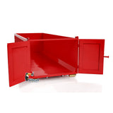 1/14 Red U-shaped Short High Bucket Timber Flatbed High Bucket Standard Bucket for 10x10 Hydraulic Full Dump Truck 8x8 RC Cars