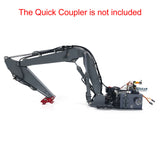 CNC 3 Arms Upgraded Set Hydraulic System for 1/14 EC160E RC Excavator Model Radio Controlled Digger DIY Construction Vehicle Parts