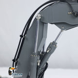 EC160E 1:14 RC Hydraulic CNC 3 Arms Excavator Remote Control Diggers Standard Version Painted and Assembled Flat Bucket