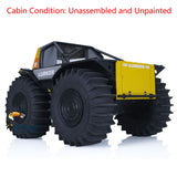 1/10 Scale All-terrain Remote Controlled Off-road Vehicle Amphibious Climbing Car KIT D-E077 3Motor W/O ESC Battery Charger