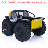 1/10 Scale All-terrain Remote Controlled Off-road Vehicle Amphibious Climbing Car KIT D-E077 3Motor W/O ESC Battery Charger