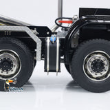 1/14 8x8 RC Hydraulic Full Dump Truck Roll-on Dumper Trucks 3-speed Transmission Differential Lock Axles Motor Servo ESC