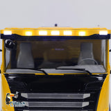 8x8 1/14 RC Hydraulic Dump Truck Metal Remote Control Roll-on Full Dumper Car 3-speed Transmission Differential Lock Axles