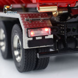 1/14 8x8 RC Hydraulic Full Dump Truck Roll-on Dumper Trucks 3-speed Transmission Differential Lock Axles Motor Servo ESC