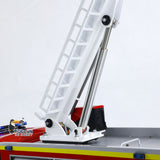 1/14 Remote Control  Fire Truck Metal Chassis Snozzle High-reach Extendable Turret 8x4 RC Vehicle