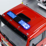 1/14 Remote Control  Fire Truck Metal Chassis Snozzle High-reach Extendable Turret 8x4 RC Vehicle