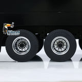 Metal 1/14 RC Mobile Stage Vehicles Remote Controlled Roadshow Trailer Truck for Performance Hobby Model Painted Assembled