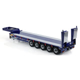 5-Axle Metal Semi Trailer for TAMIYA 1/14 Scale RC Tractor Truck Remote Control Dumper