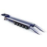 5-Axle Metal Semi Trailer for TAMIYA 1/14 Scale RC Tractor Truck Remote Control Dumper