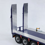 5-Axle Metal Semi Trailer for TAMIYA 1/14 Scale RC Tractor Truck Remote Control Dumper