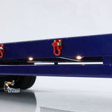 5-Axle Metal Semi Trailer for TAMIYA 1/14 Scale RC Tractor Truck Remote Control Dumper