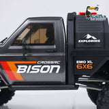 EMO XL CROSSRC 1/8 RC Crawler 6WD Radio Control Off Road Car Cross-country Vehicles 560 Brushed Motor 880 ESC Light Sound Radio