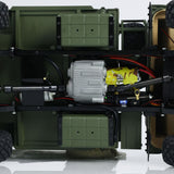 CROSS RC 1/10 Scale GC4M RTR Assembled Military Command Truck Light Sound Smoke WITH Light systemSound Smoke unit