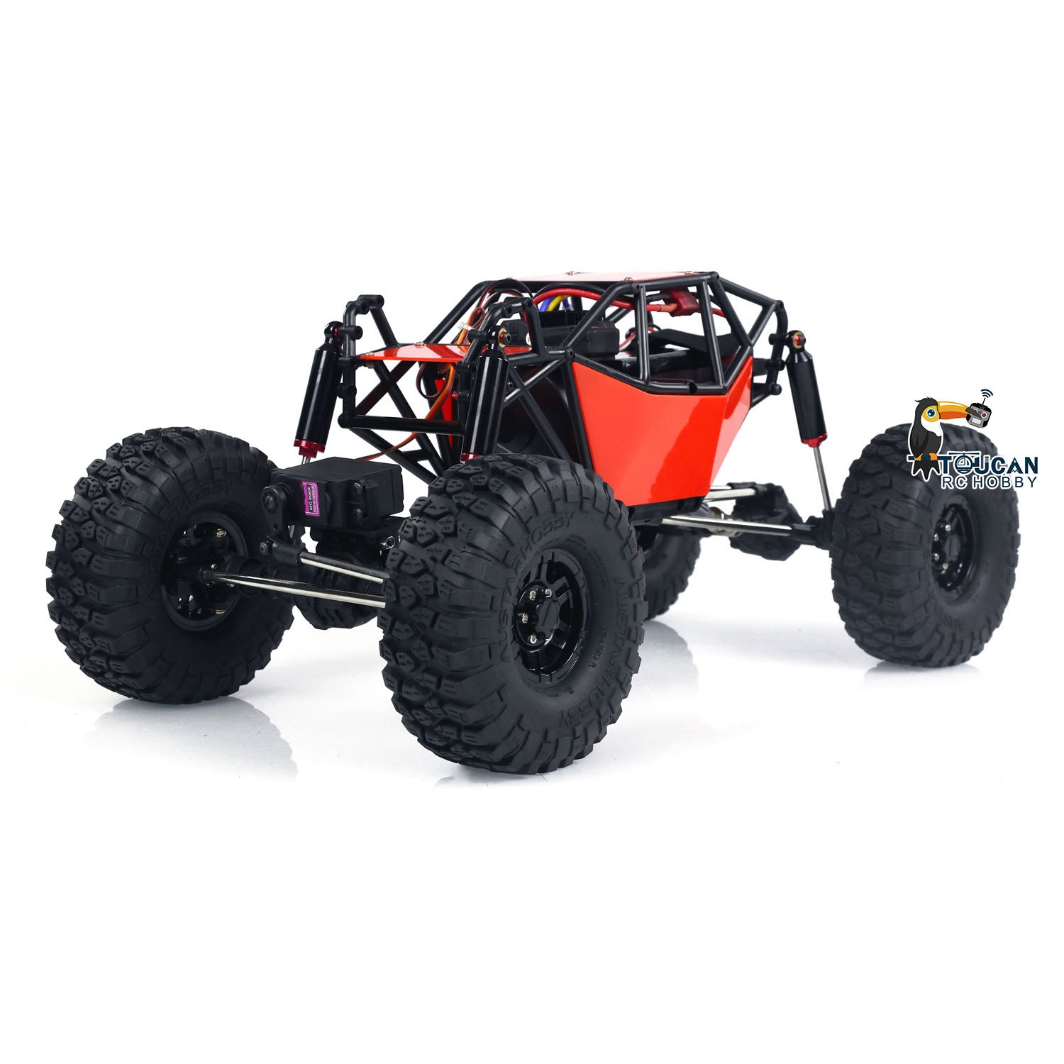 RTR RC 1/10 Scale Off-road Truck 4*4 Remote Control Rock Crawler Elect –  toucanhobby