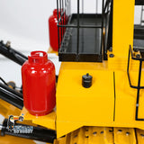 1/10 Giant Hydraulic RC Bulldozer D11T Heavy Duty PL18EV Remote Control Dozers 5-way Directional Valve System