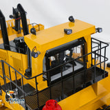 1/10 Giant Hydraulic RC Bulldozer D11T Heavy Duty PL18EV Remote Control Dozers 5-way Directional Valve System