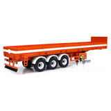 1/14 Metal 3 Axles Trailer for RC Hydraulic Dump Truck Radio Control Painted Tractor Car