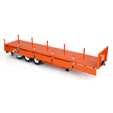 1/14 Metal 3 Axles Trailer for RC Hydraulic Dump Truck Radio Control Painted Tractor Car