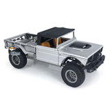 TWOLF 1/8 4x4 RC Off-road Vehicles M715 4WD Remote Control Crawler Climbing Car Model KIT Two-speed Transmission