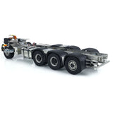 1/14 Metal 8x8 Chassis for 770 JX Model F1650 RC Crane Trucks Electric Remote Controlled Cars 3-Speed Transmission Servo Motor