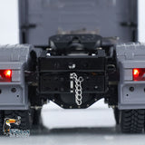 1/14 Scale 6x6 Remote Control Tractor Car 2-speed Transmission RC Truck Metal Chassis