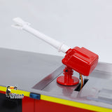 8x4 RC Fire Fighting Truck 1/14 Metal Chassis Radio Control Fire Car Light Sound 2-Speed Transmission Lighting and Sound System