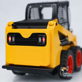 SM450 1/14 RC Hydraulic Wheeled Skid-Steer Metal Loader Remote Control Car Sound Light