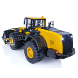 MT Model 1/14 Scale Metal Hydraulic Wheeled RC Loader of WA480 Remote Control Vehicles W/ Fork AT9S Radio Sound Light