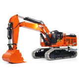 Metal 1/8 Hydraulic RC Excavator 385CF Remote Control Engineering Vehicles Model Assembled Painted Light System Hydraulic System