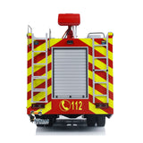 1/14 6x4 Remote Control Fire Fighting Truck RC Fire Vehicles Model Lights Sounds with Sound Light System FlySky I6S Controller