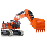 Metal 1/8 Hydraulic RC Excavator 385CF Remote Control Engineering Vehicles Model Assembled Painted Light System Hydraulic System