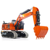 Metal 1/8 Hydraulic RC Excavator 385CF Remote Control Engineering Vehicles Model Assembled Painted Light System Hydraulic System