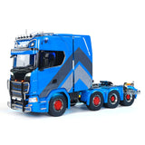 770S 1/14 RC Tractor Truck 8x8 Metal Chassis Remote Control Lorry ST8 Battery Assembled Truck