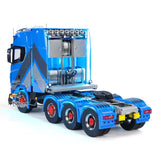 770S 1/14 RC Tractor Truck 8x8 Metal Chassis Remote Control Lorry ST8 Battery Assembled Truck