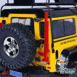 1/10 Crawler Racing Car Yellow 4x4 Off-road RC RIR Climbing Vehicle P411 Lights Sound Smoking Winch ESC 540 Brushed Motor Servo