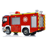 1/14 RC Fire Truck 4x2 Assembled Rescue Fire Vehicle 2-Speed Transmission Light Sound Painted Vehicle