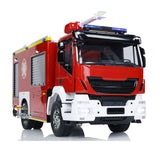 1/14 RC Fire Truck 4x2 Assembled Rescue Fire Vehicle 2-Speed Transmission Light Sound Painted Vehicle