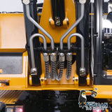 1/14 Wheeled RC Hydraulic Equipment Electric Excavator Simulation R946 PL18EV Radio Control Digger Grab Tiltable Clamshell Bucket