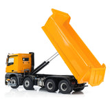 1/14 Kabolite 8X8 RC Hydraulic Tipper Car K3366 Metal Remote Control Dump Trucks with Light Sound System 2-Speed Transmission