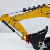 Metal 1/14 374F Hydraulic RC Excavator Remote Controlled Engineering Vehicles Assembled & Painted Light Sound System