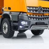 1/14 Kabolite 8X8 RC Hydraulic Tipper Car K3366 Metal Remote Control Dump Trucks with Light Sound System 2-Speed Transmission