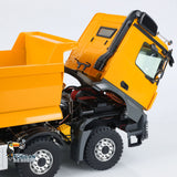 1/14 Kabolite 8X8 RC Hydraulic Tipper Car K3366 Metal Remote Control Dump Trucks with Light Sound System 2-Speed Transmission