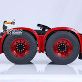 TOUCAN Painted 1/14 RC Tractor Truck Remote Control Car Model 6x6 Metal Chassis 2-speed Gearbox Lights Smoke Antenna