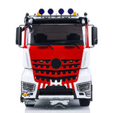 1/14 TOUCAN RC Tractor Truck 6x6 Metal Chassis Radio Control Car Model Painted Assembled Smoke Light Sound System