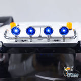 1/14 TOUCAN RC Tractor Truck 6x6 Metal Chassis Radio Control Car Model Painted Assembled Smoke Light Sound System