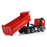 1/14 Kabolite 8X8 RC Hydraulic Tipper Car K3366 Metal Remote Control Dump Trucks with Light Sound System 2-Speed Transmission