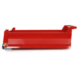 1/14 Red U-shaped Short High Bucket Timber Flatbed High Bucket Standard Bucket for 10x10 Hydraulic Full Dump Truck 8x8 RC Cars